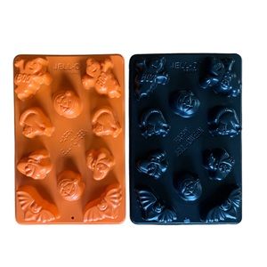 Vintage Halloween Jello Jigglers Molds - Set of 2
